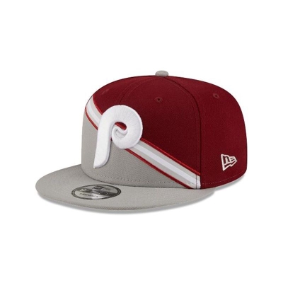 Philadelphia Phillies Gorra | New Era MLB Color Cross 9fifty Snapback Cap Mexico - Grises